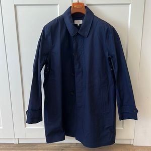 Jack Spade Men’s Navy Blue Rain Jacket Overcoat XL